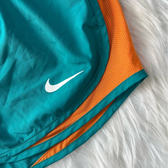 Miami Dolphins Nike Performance Dri-Fit Running Shorts - Picture 3 of 8